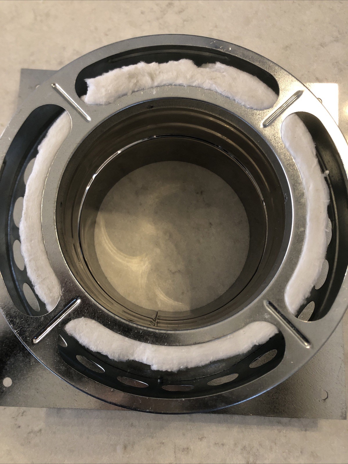 Duravent Chimney Pipe Galvanized Steel Base Plate 6DP-BP