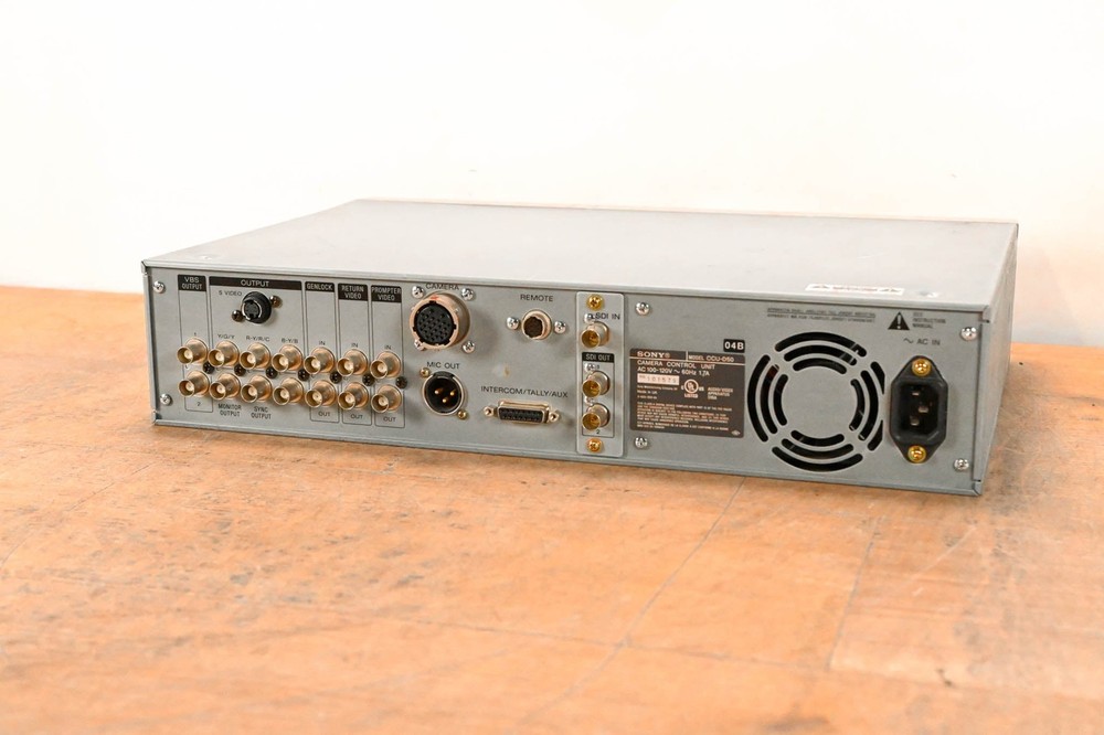 Sony CCU-D50 Camera Control Unit CG01Q7Z