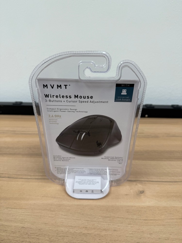 MVMT Wireless Mouse 2.4GHz Wireless Connectivity XM005