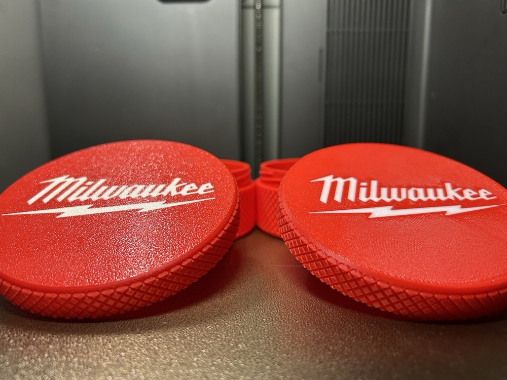 Milwaukee Container Split XL 2 Pack Set – Threaded Screw & Parts Box 3D Printed