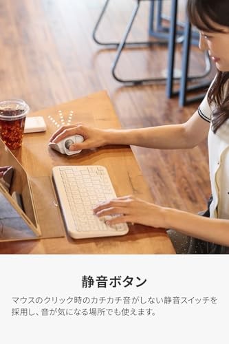 Wireless Mouse Model M MT1MRSWH ELECOM