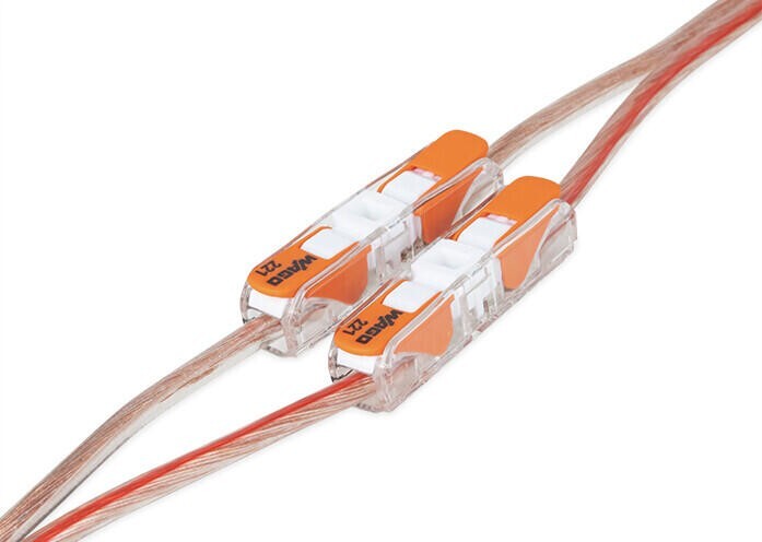 WAGO Lever Nuts 125pc Wire Splicing Connector Kit with Reusable Case