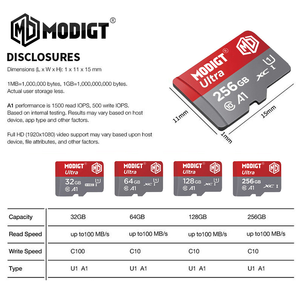 Micro SD Card Ultra Memory Card 32GB 64GB 128GB 512GB Wholesale lot