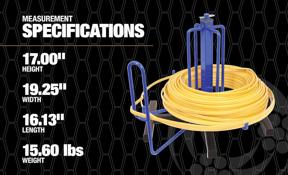 MH8110 Wire Smart Cable Dispenser, Floor or Stud Mounted