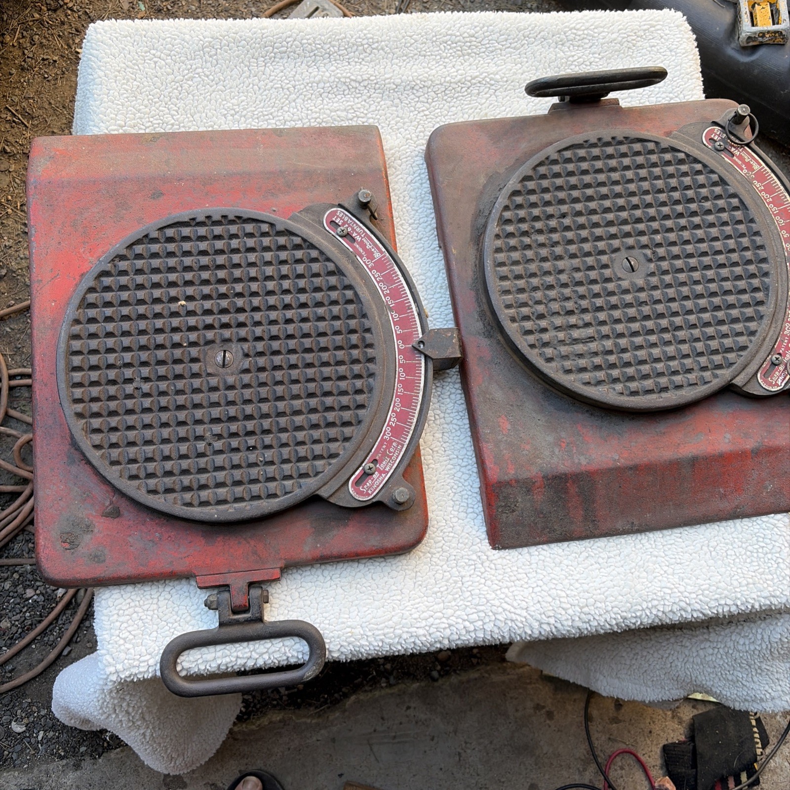 wheel alignment turntables turn plates Snap On Blue Point WA-62H