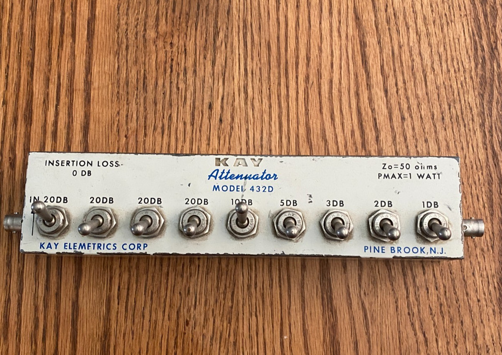 Kay - Attenuator, Model 432 D