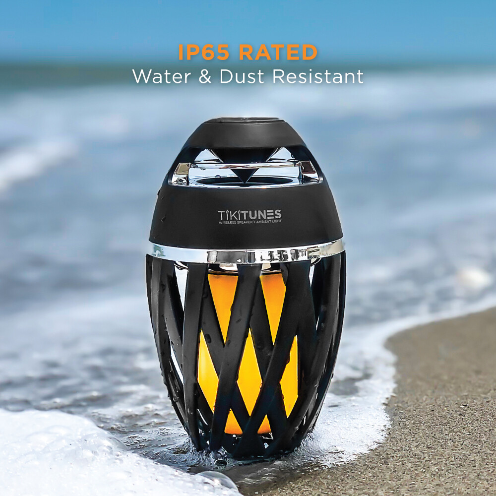 TikiTunes Portable Bluetooth Wireless Speaker (Bundle) with Adjustable 40” Pole