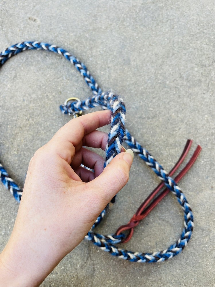 Hand Woven 100% High Quality Mohair 7’ Split Reins