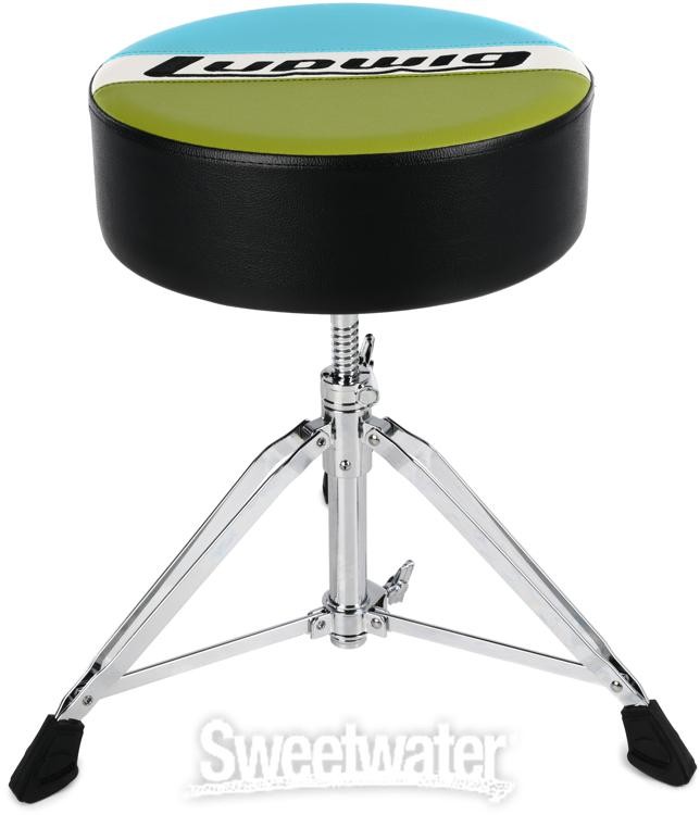 Ludwig Atlas Classic Throne - Round, Blue/Olive