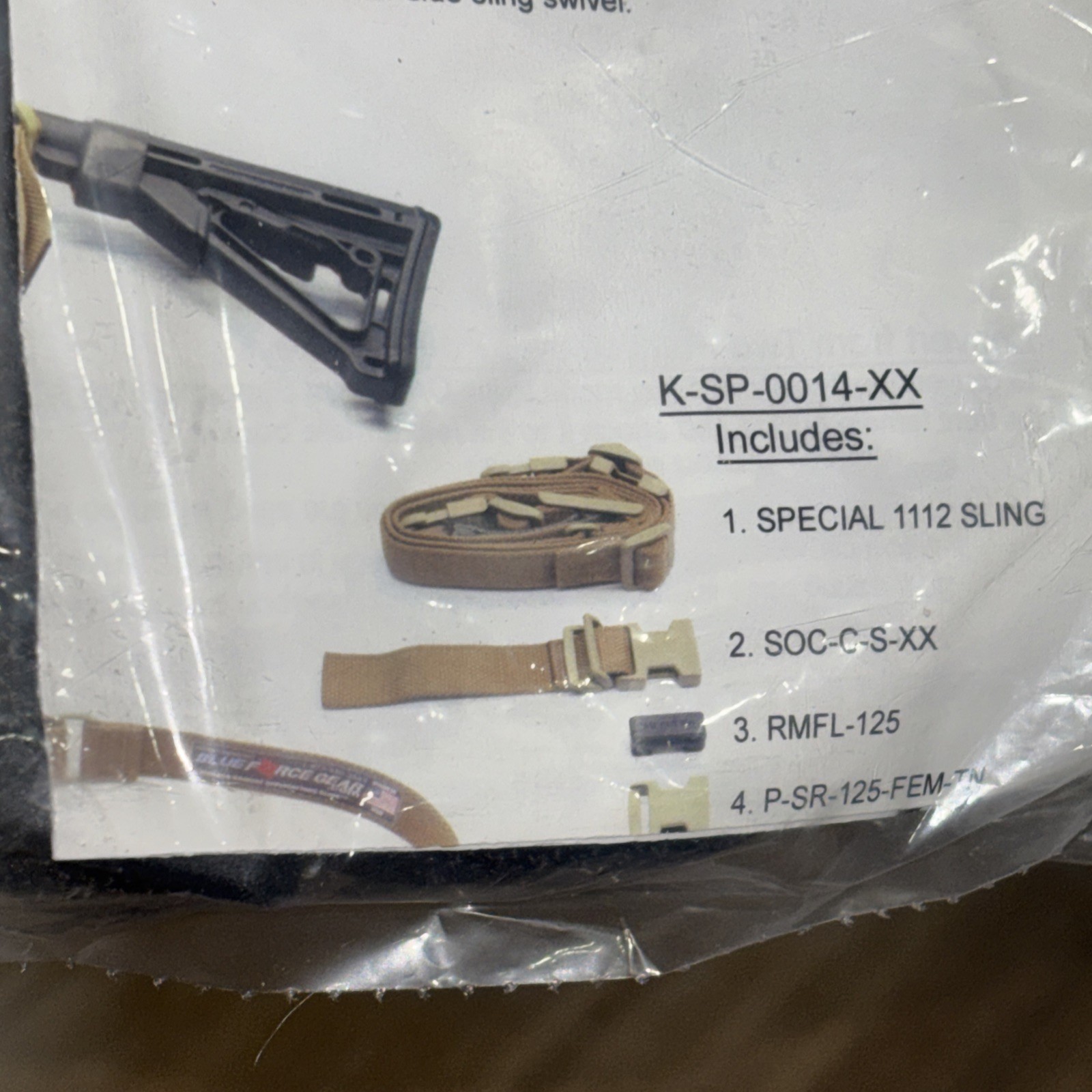 Vickers Combat Sling 2-point Blue Force Brand New Sealed