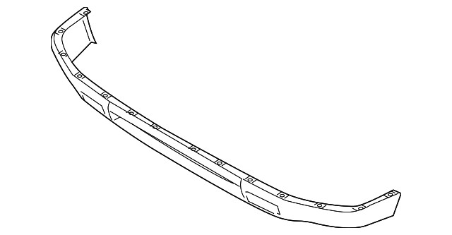 Genuine Ford Valance Panel LC2Z-17626-AA