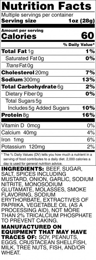 Homemade Mongolian Beef Jerky
