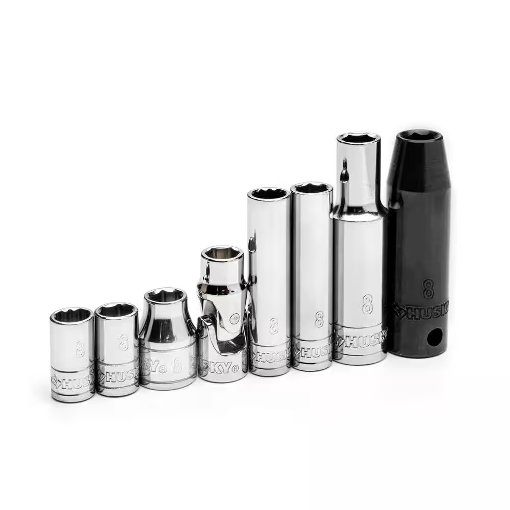 8 Mm Metric Socket Set (8-Piece)