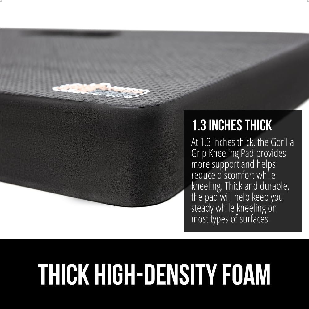 Supportive Extra Thick Kneeling Pad - Waterproof & Stain Resistant for All Tasks