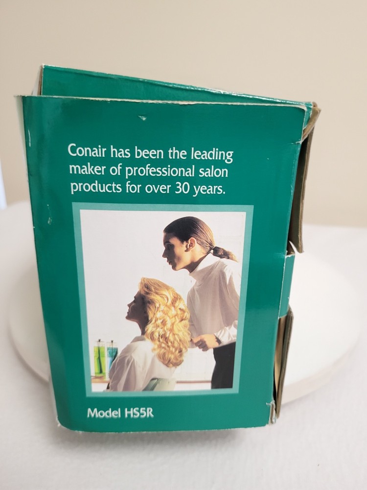 Conair "Ready Set Go" Hot Roller Set White 20 Tangle Free Rollers Open Box
