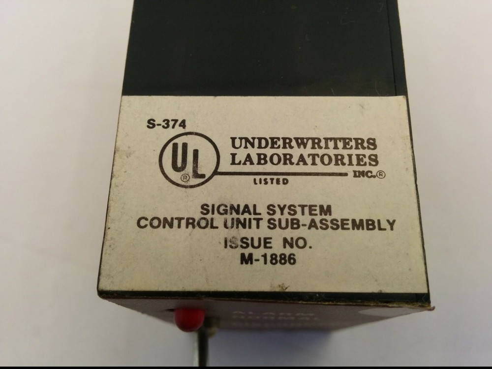 SIGNAL SYSTEM CONTROL UNIT SUB-ASSEMBLY M-1886, CLASS B-1 INPUT ZONE