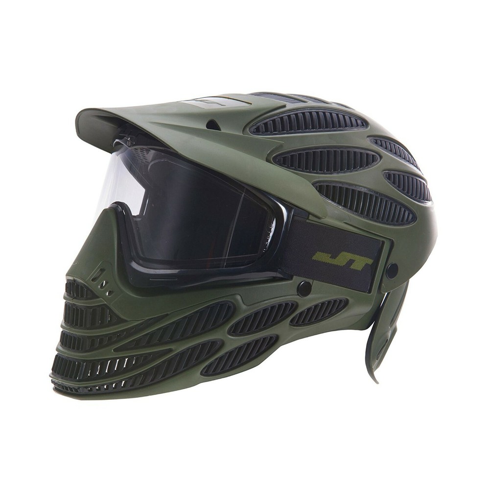 JT Spectra Flex 8 Full Head Coverage Goggle System Protective Mask Olive NEW