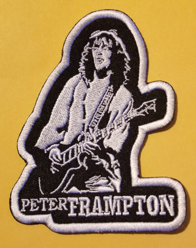 Peter Frampton Embroidered Patch approx 2.75x3.5"