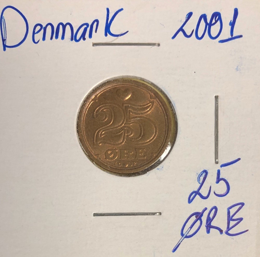 Denmark 25 Ore 2001 “ COMBINED SHIPPING “ (#C260)