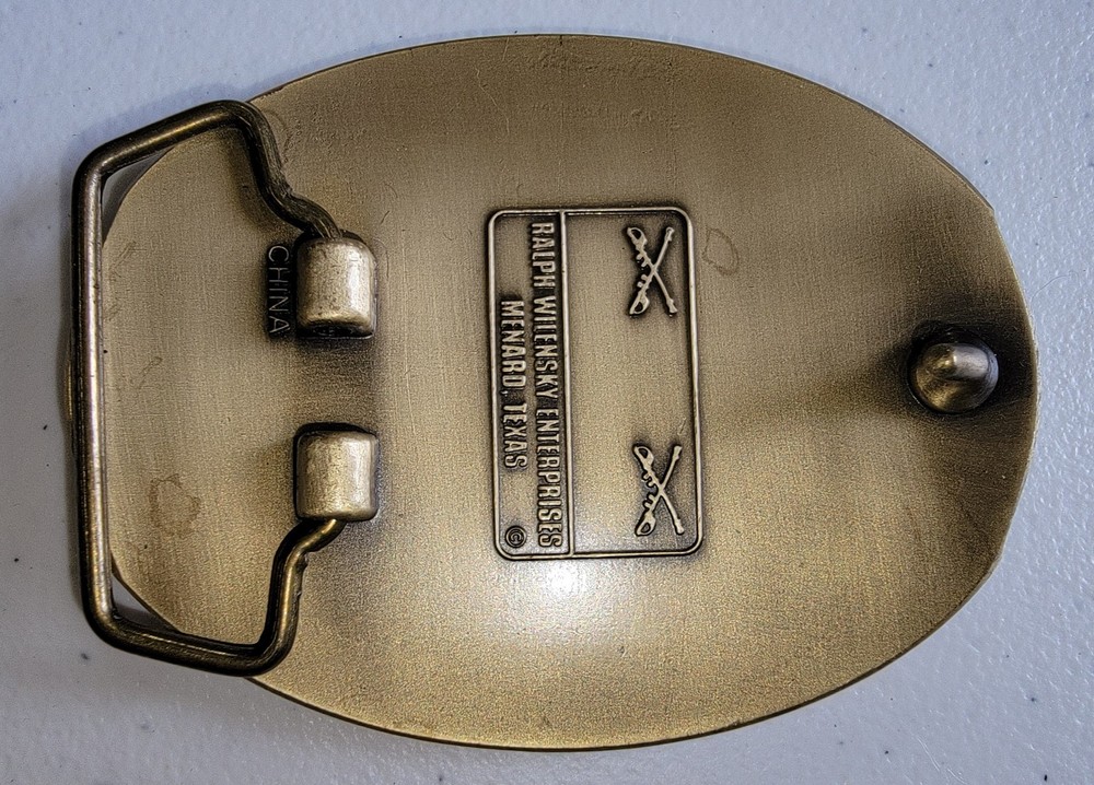 🌟US Army 8th Cavalry Regiment, Honor & Courage Cav, Solid Brass Belt Buckle