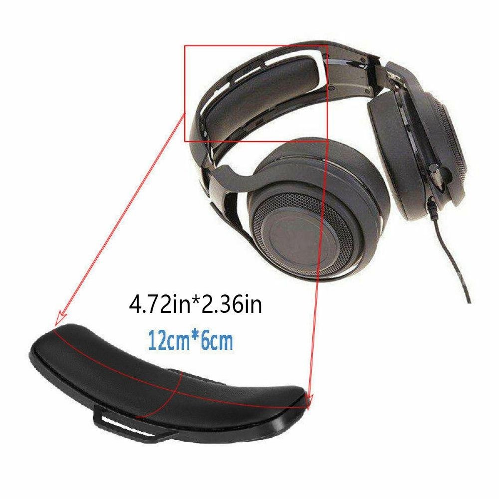 Black Headphone Fitting Headband Replace For Razer ManO'War 7.1 Gaming Headset