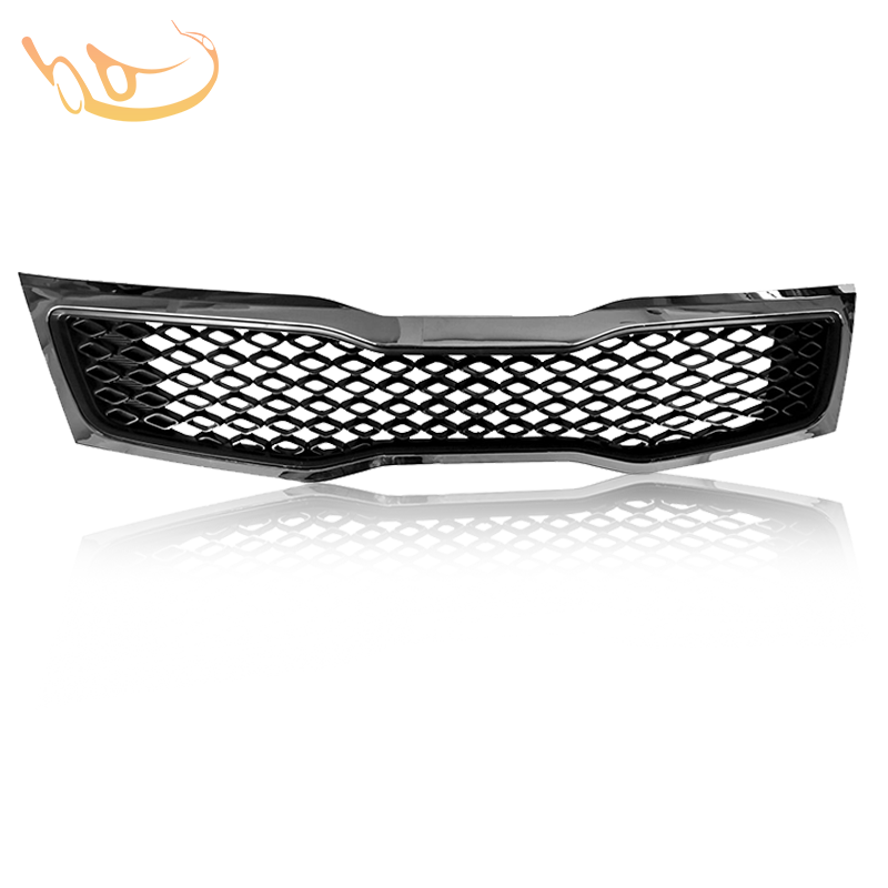 Front Upper Bumper Grille Chrome Honeycomb Grill For 2011-2012 2013 Kia Optima