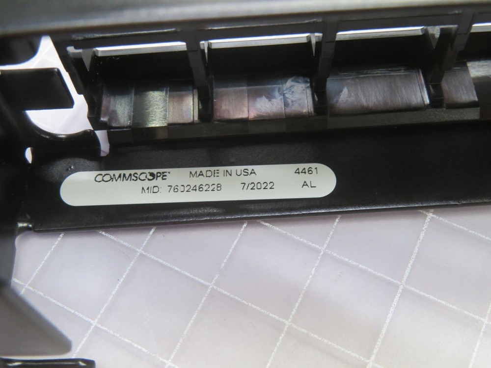 COMMSCOPE PANEL M4800-1U 760246228 1U PATCH PANEL T265512