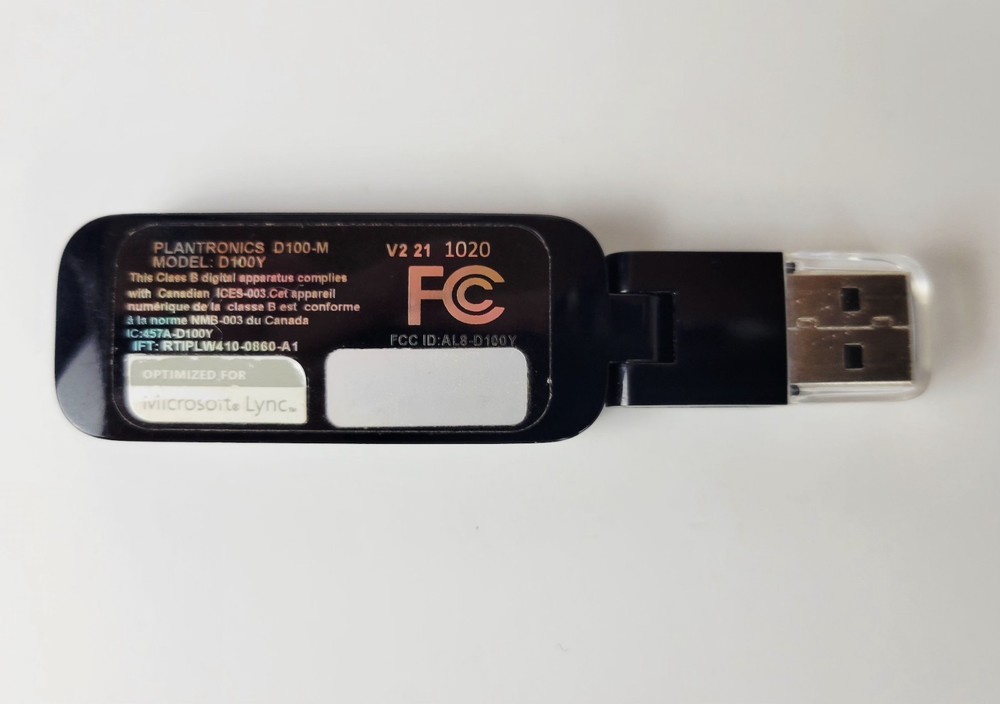 Plantronics USB Adapter D100Y D100-M USB Adapter