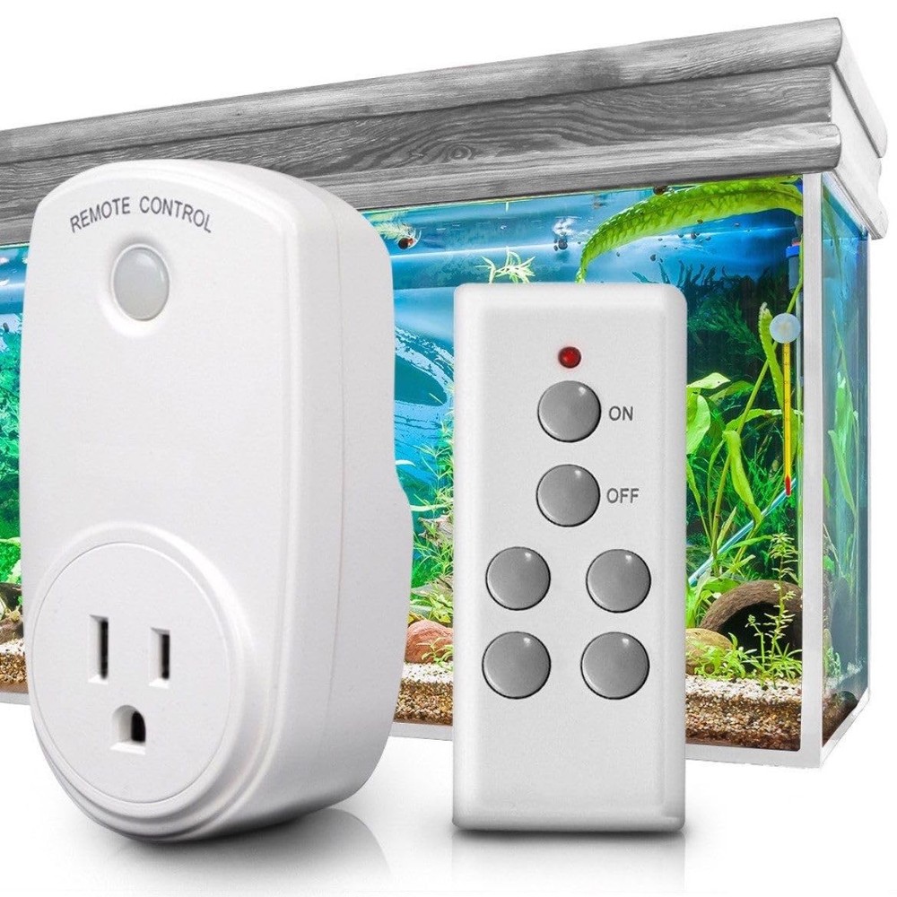 1 Pc Wireless Remote Control Electrical Outlet Switch, Strong RF Signal 100ft Ra