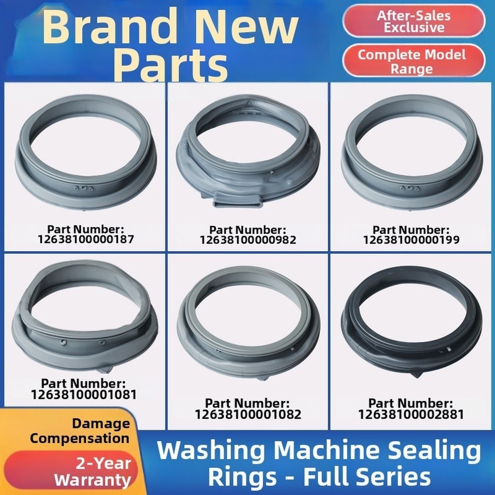 Door Seal Gasket Rubber Replacement for Front Load Washer Washing Machine