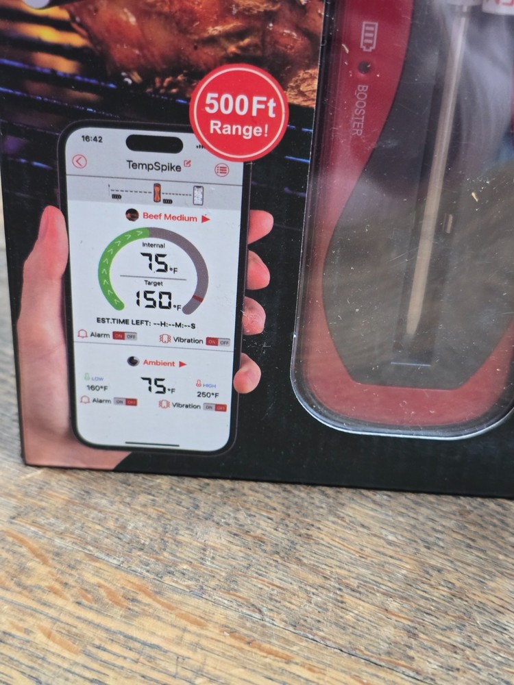 ⚡ThermoPro TempSpike Wireless Bluetooth Meat Thermometer