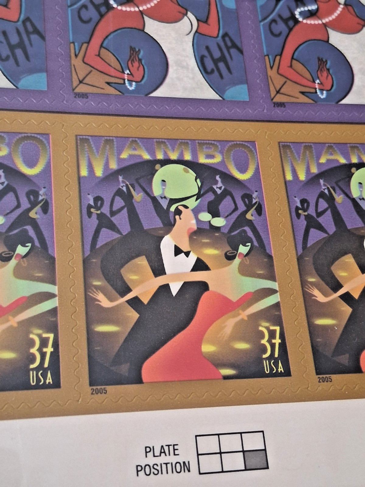 Lot of 2: Sheets 20 Stamps Scott #3939 37c Let's Dance Bialemos MNH US Postage