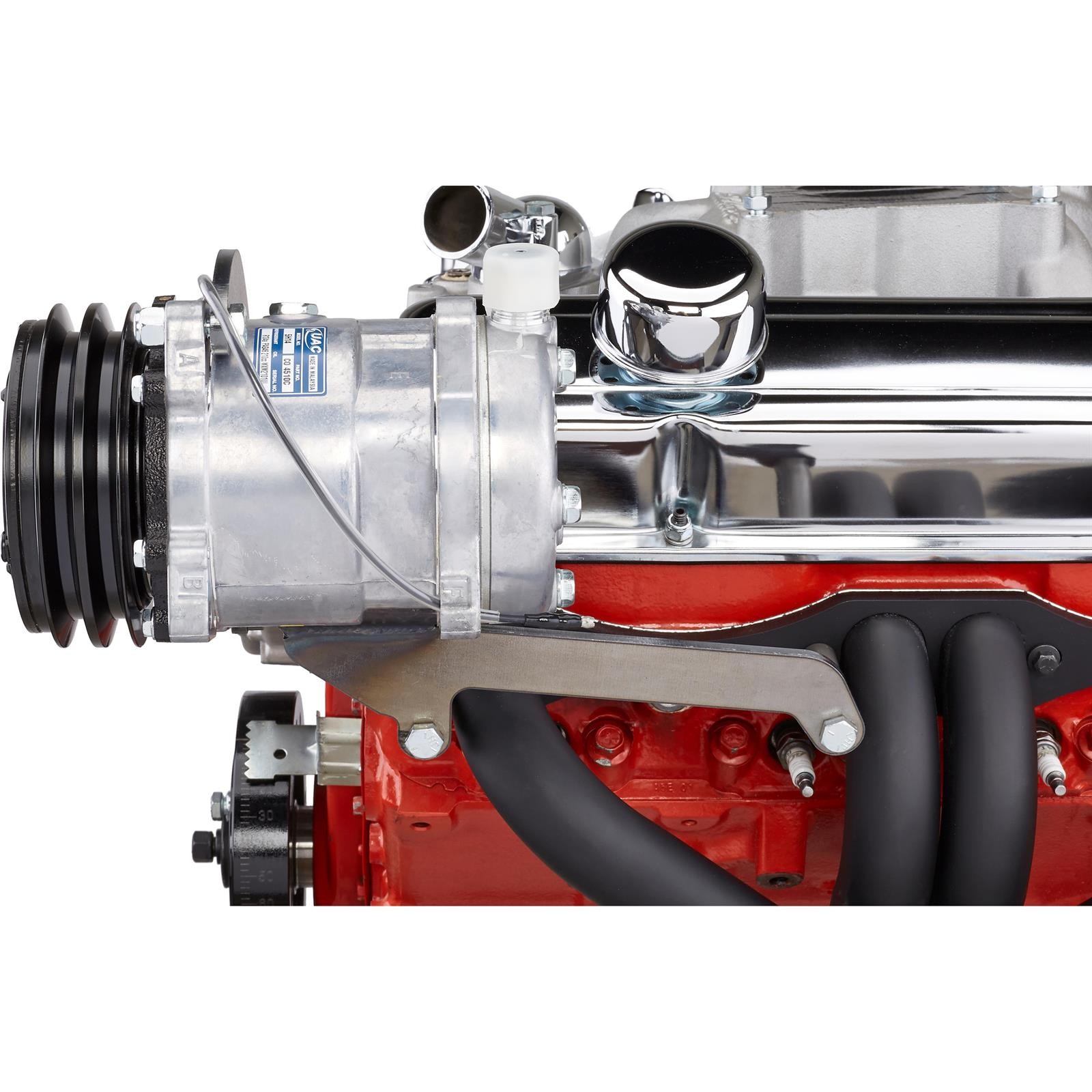 Vintage Air 15410-VCB Side Mount A/C Compressor Bracket, SBC, LH