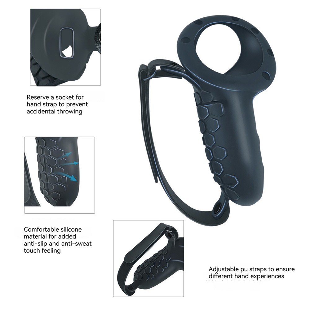 Silicone Case VR Controllers Drop-proof Protective Case Cover For Quest 3