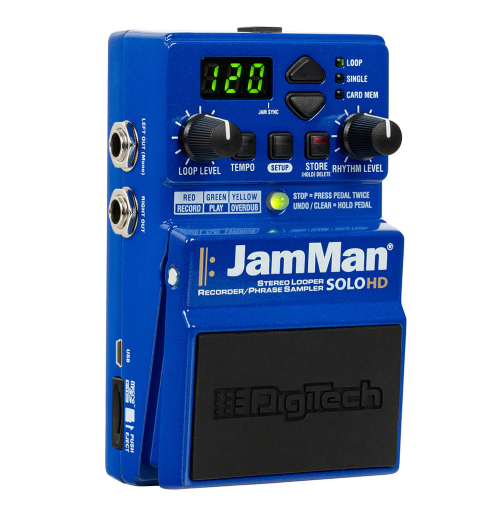 DigiTech JamMan Solo HD Compact Stereo Looper Pedal