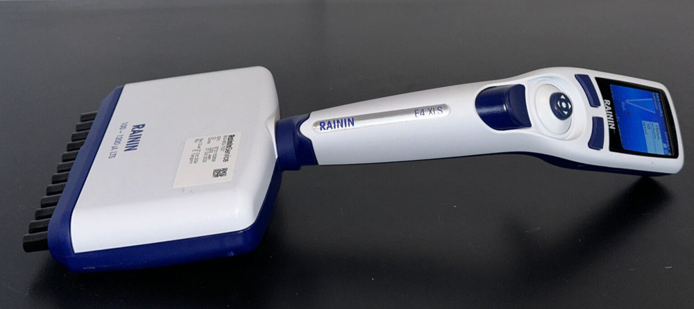 Rainin E4 Electronic Multi Pipette E12-1200XLS+