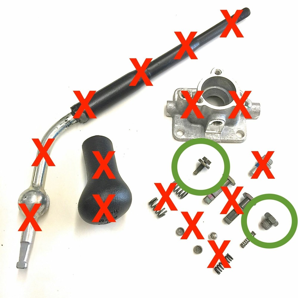 TRANSMISSION REVERSE GUIDE LOW SPEED SCREWS FOR SAMURAI 85-95