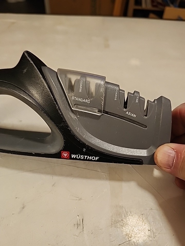 Wusthof Precision Edge 4 Stage Universal Handheld Standard/Asian Knife Sharpener