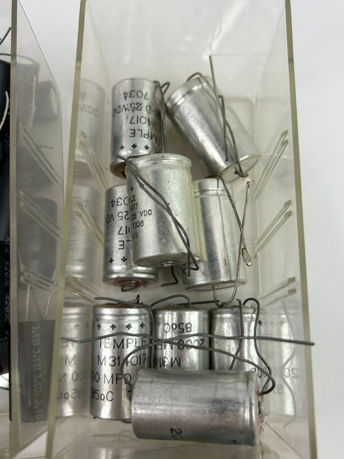 Capacitors Mixed Lot Vintage Radio Repair Parts Sorted Appear Unused NOS