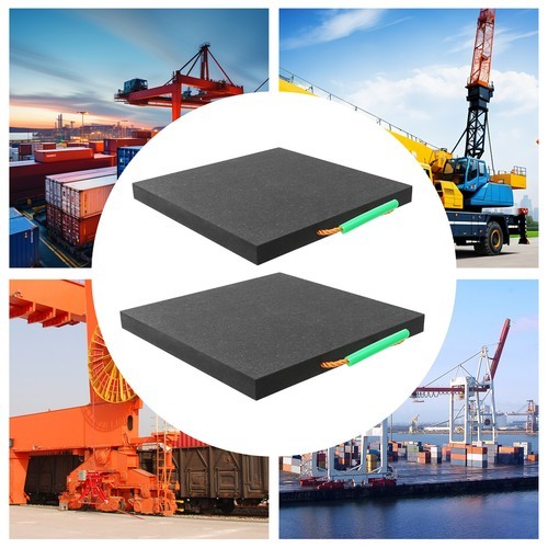 2Pcs Heavy Duty Stabilizing Medium Size Support Pads Blocks 5-80T Support Pads
