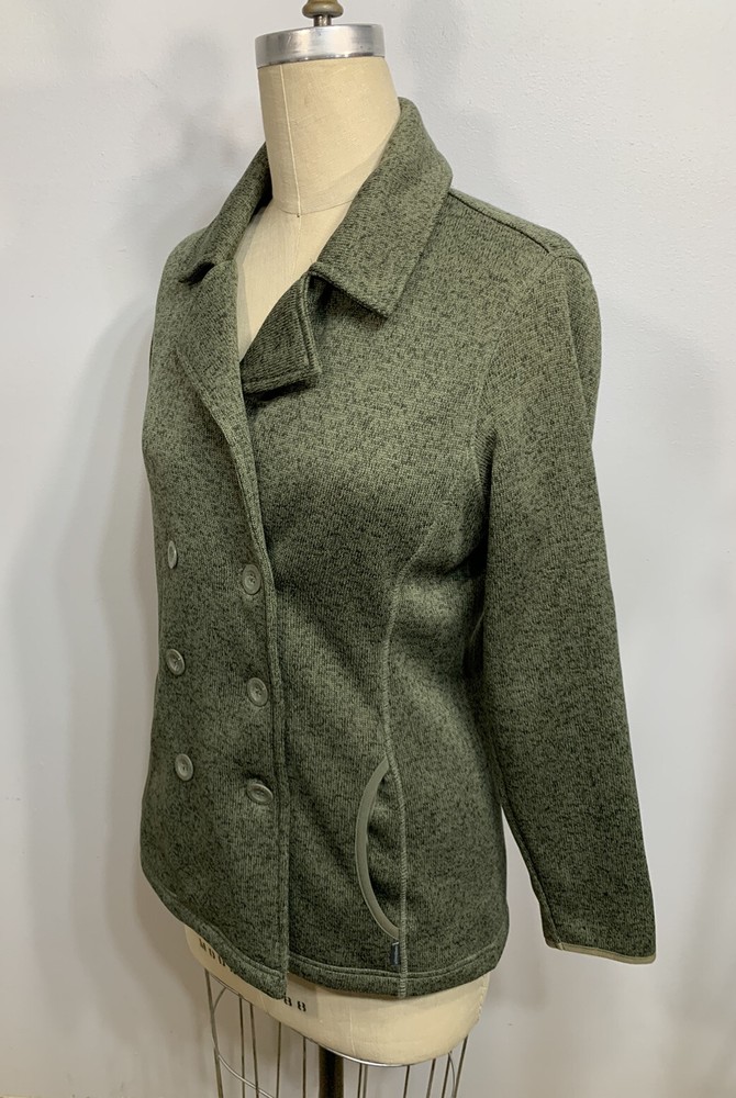 Eddie Bauer Peacoat Sweater Jacket Medium