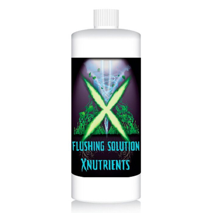 X Nutrients Flushing Solution 1 Quart Flush Salts