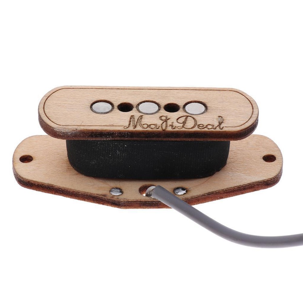 1pcs 3 String Box Guitar Pickup String Pickup with Input