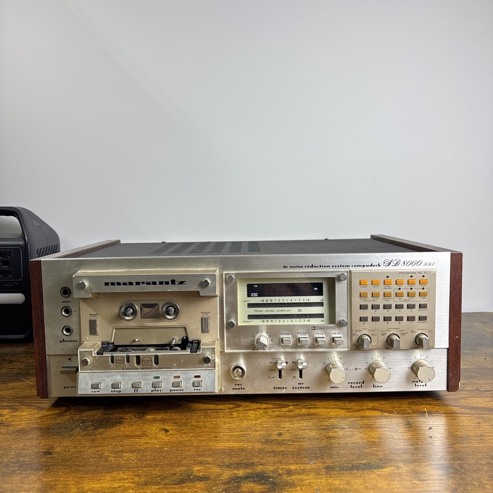 Marantz SD8000 Vintage DBX DBOX Compudeck UNTESTED Read Description