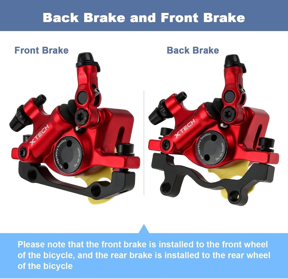 HB-100 Line Pulling Brake Calipers MTB 2PCS Red