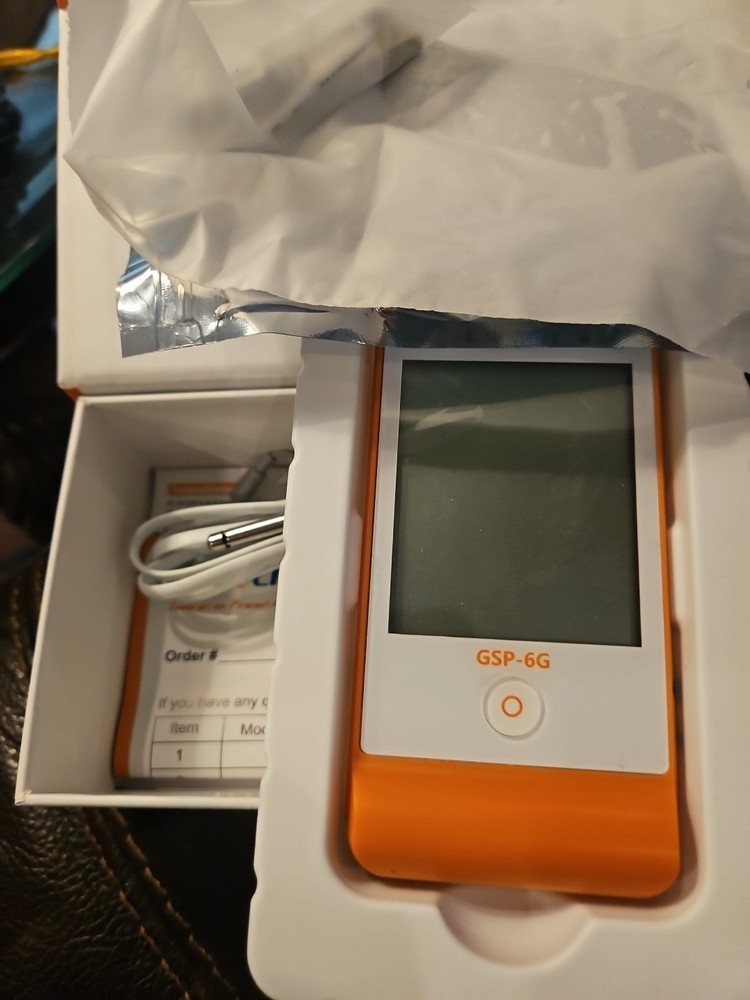 Elitech GSP-6 Temperature Humidity Data Logger  Pre-owned Open Box Tested