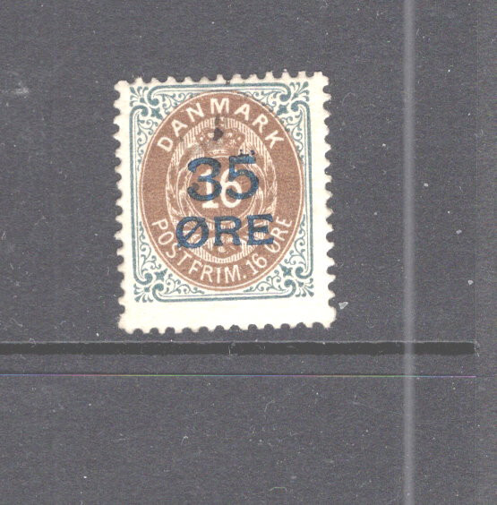 Denmark   #78  mint   hinged