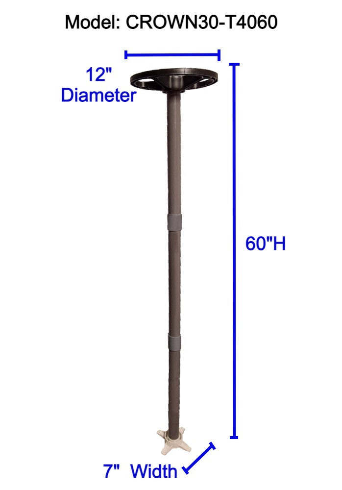 DRAGON TOWER 12 Inch Dragon Fruit Trellis Plant Support