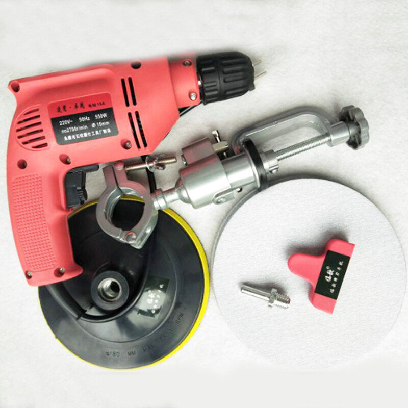 220V Electric Drill Knife Sharpener Wool Scissors Blade Grinder Shears Grinders，