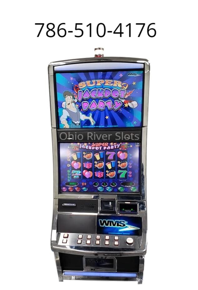 Williams Bluebird 2 Slot Machine "Super Jackpot Party" STATIC button panel
